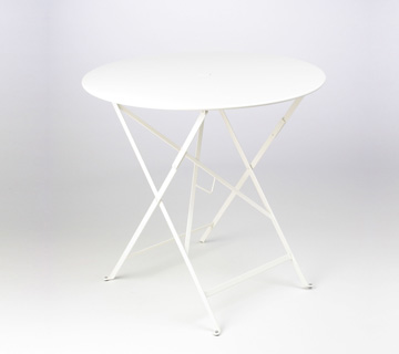 Bistro table Ø 77 cm – Cotton White