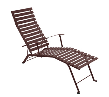 Bistro chaise longue – Russet
