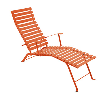Bistro chaise longue – Paprika