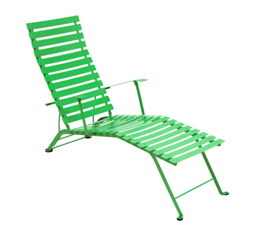 Bistro chaise longue – Grass Green