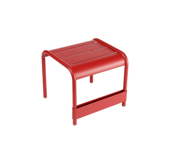 Luxembourg small low table/footrest – Poppy
