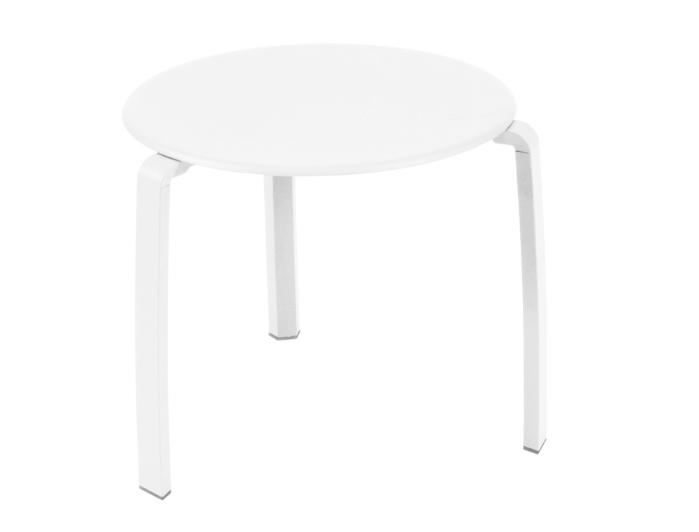 Alizé low table Ø 48 cm – Cotton White