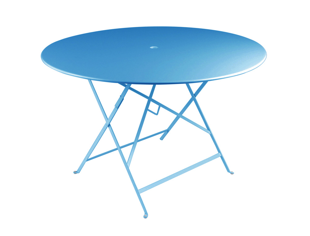 Bistro table Ø 117 cm – Turqouise Blue