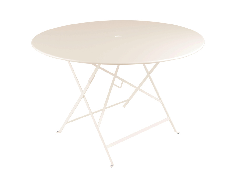 Bistro table Ø 117 cm – Linen