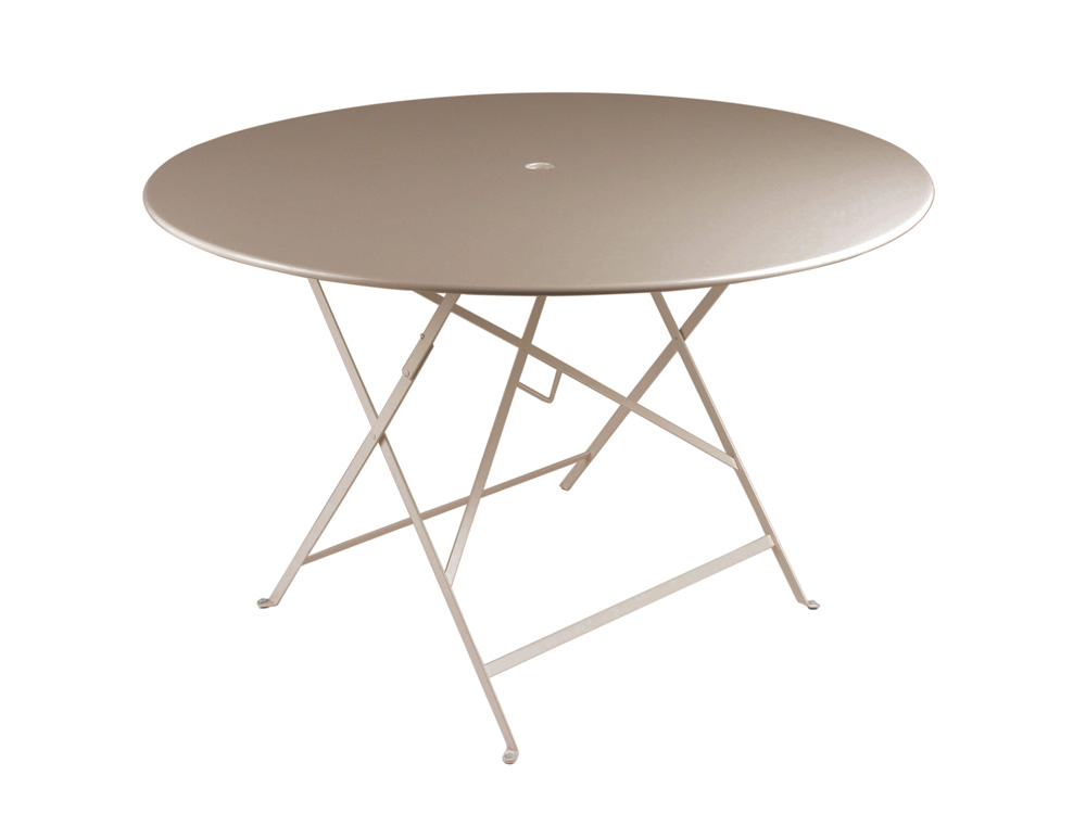 Bistro table Ø 117 cm – Nutmeg