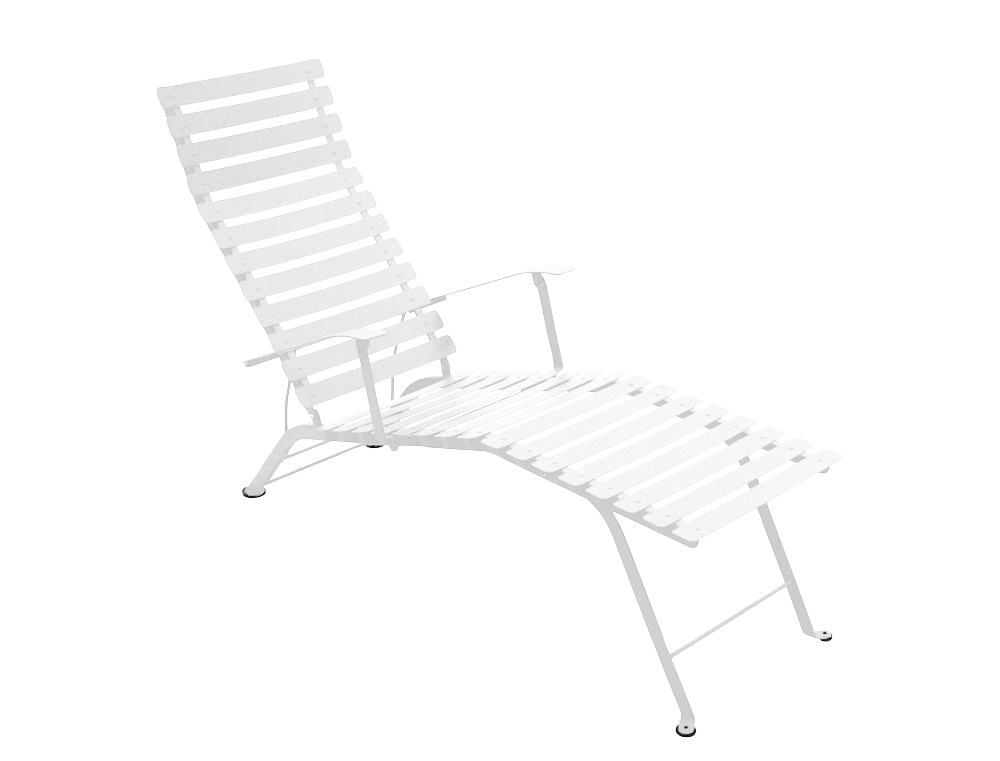 Bistro chaise longue – Cotton White