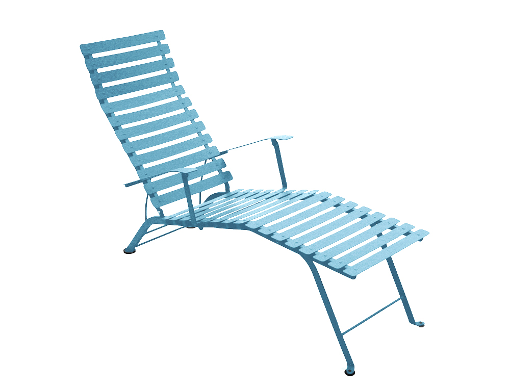 Bistro chaise longue – Turqouise Blue