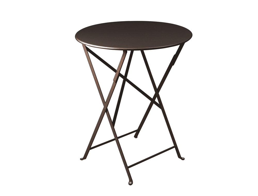 Bistro table Ø 60 cm – Russet