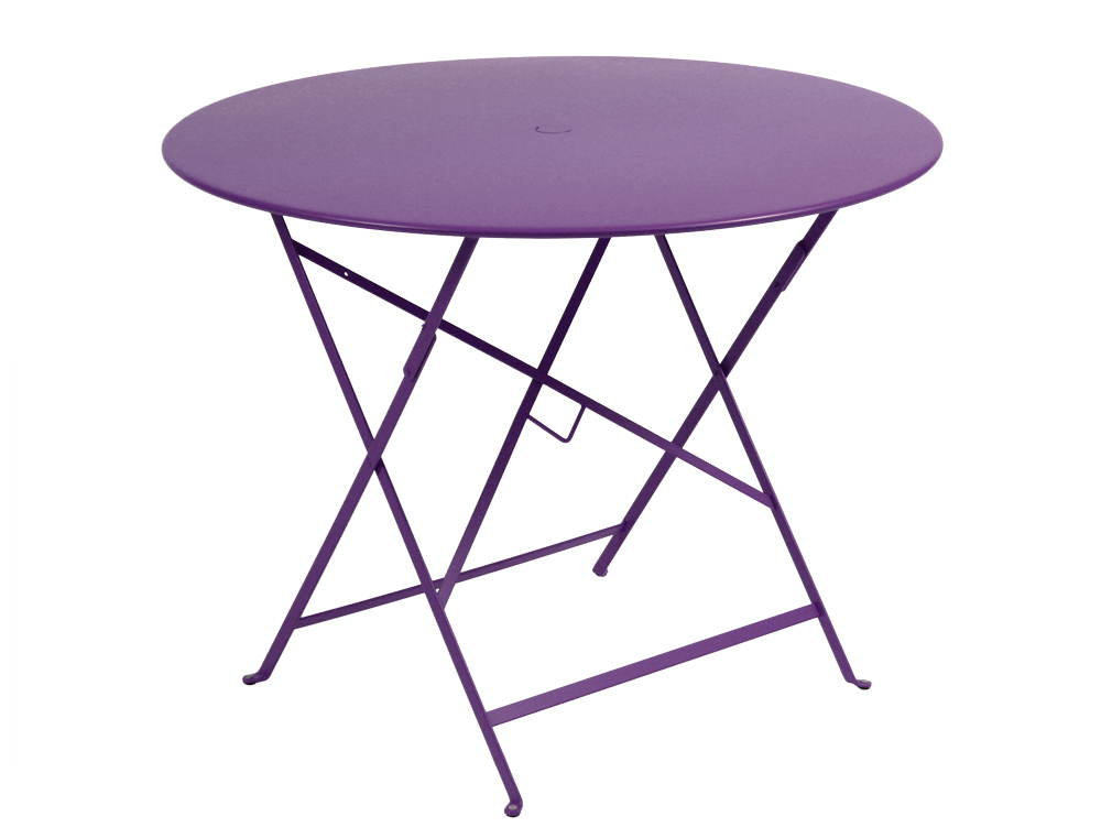 Bistro table Ø 96 cm – Aubergine