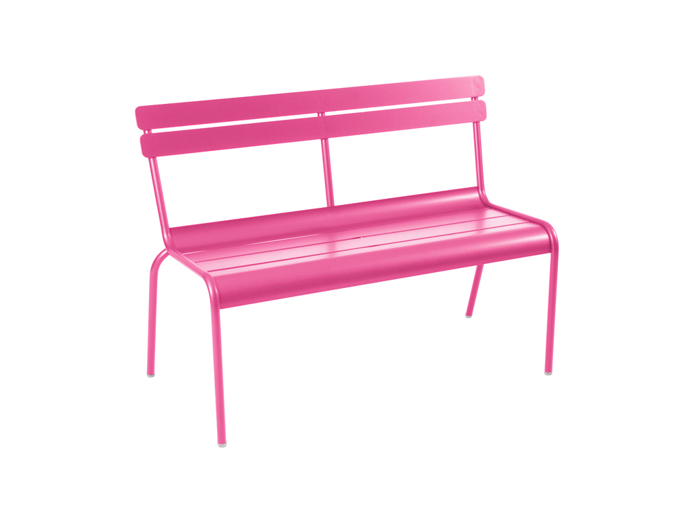Luxembourg bench 2/3 places – Fuchsia