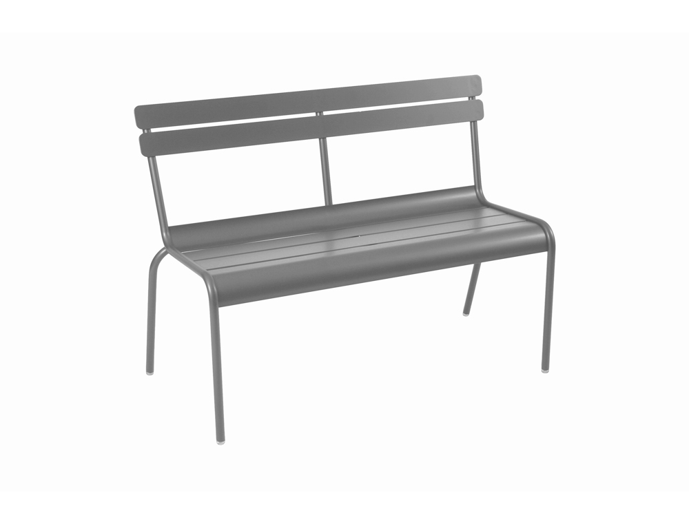Luxembourg bench 2/3 places – Storm Grey