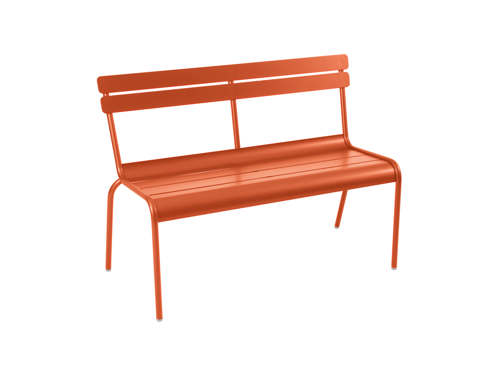 Luxembourg bench 2/3 places – Paprika