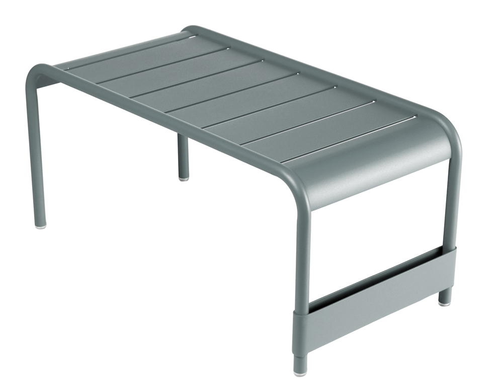 Luxembourg large low table/garden bench – Storm Grey