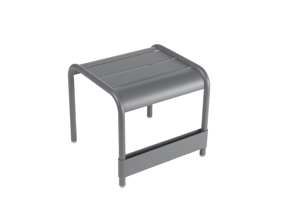 Luxembourg small low table/footrest – Storm Grey