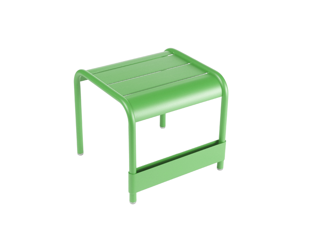 Luxembourg small low table/footrest – Grass Green