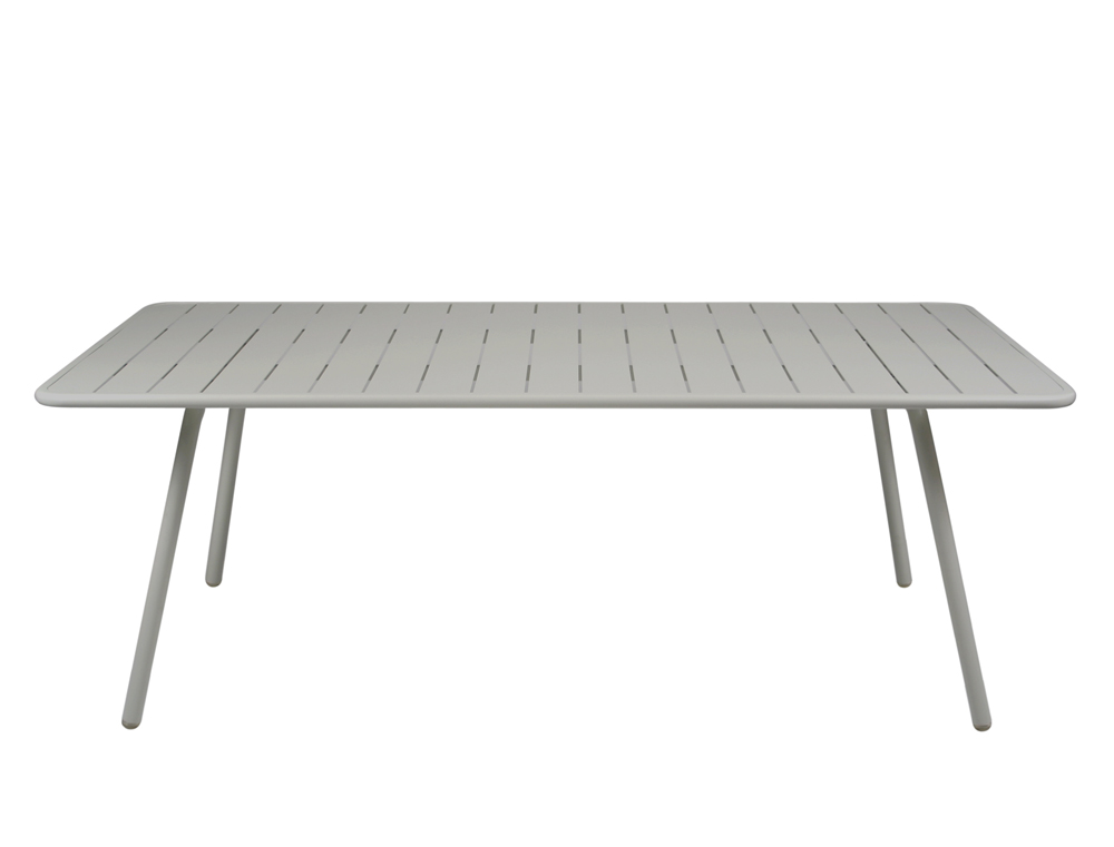Luxembourg table 100 x 207 cm – Steel Grey