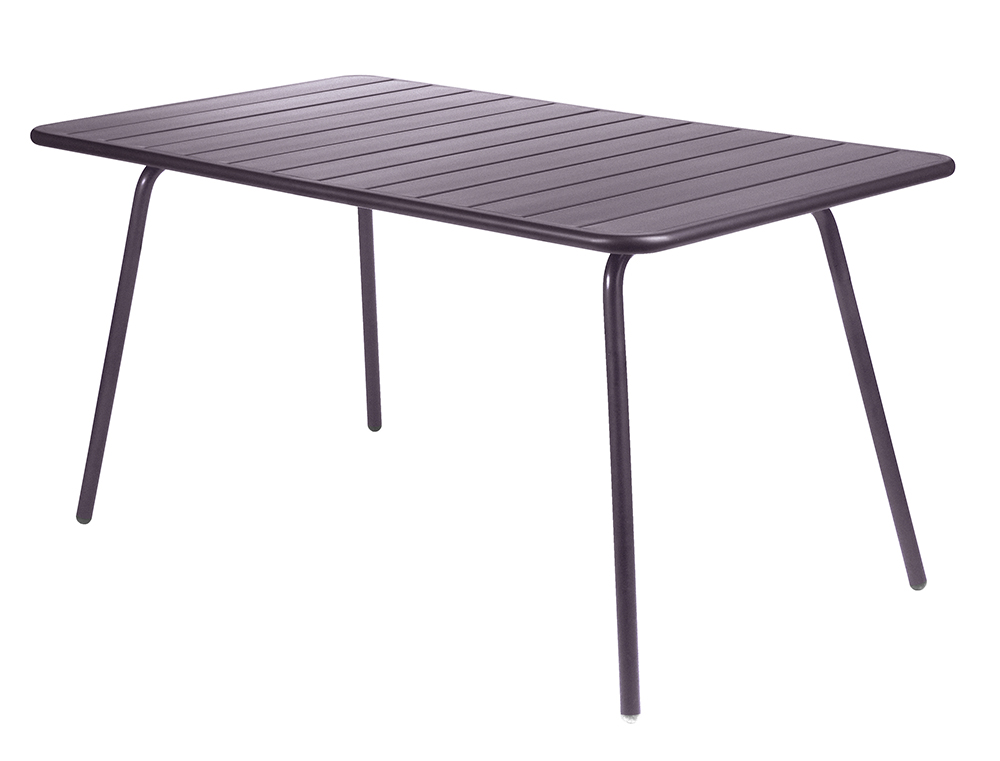 Luxembourg table 80 x 143 cm – Plum