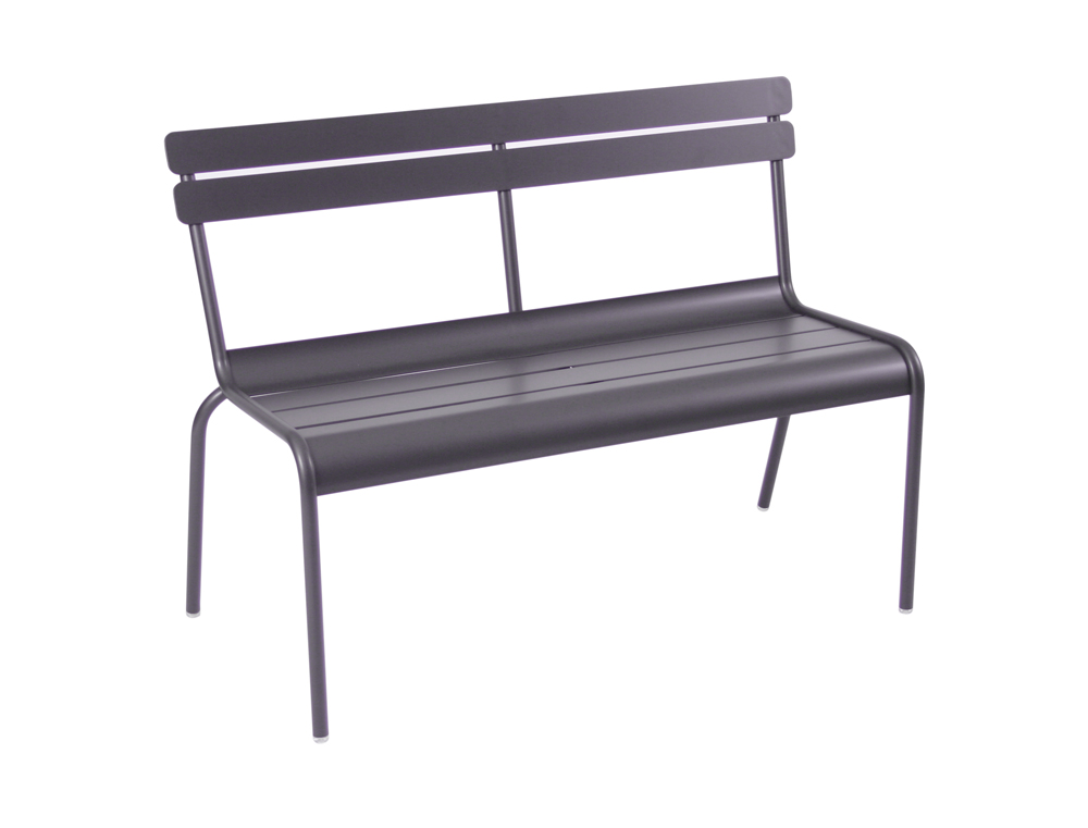 Luxembourg bench 2/3 places – Plum