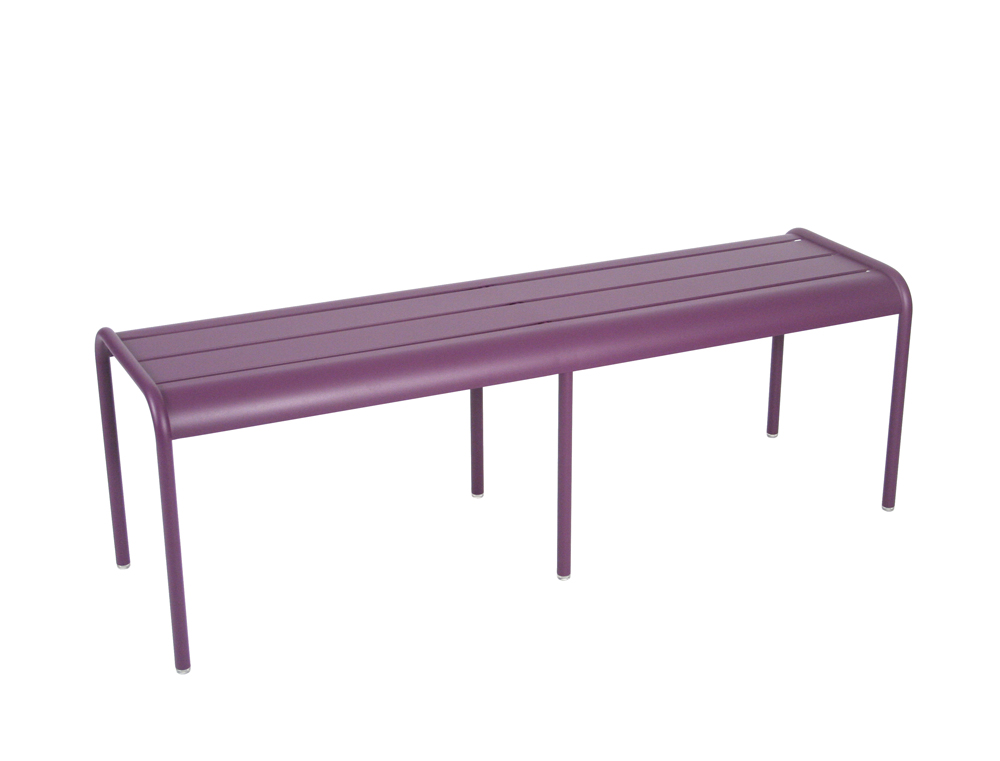 Luxembourg bench 3/4 places – Aubergine