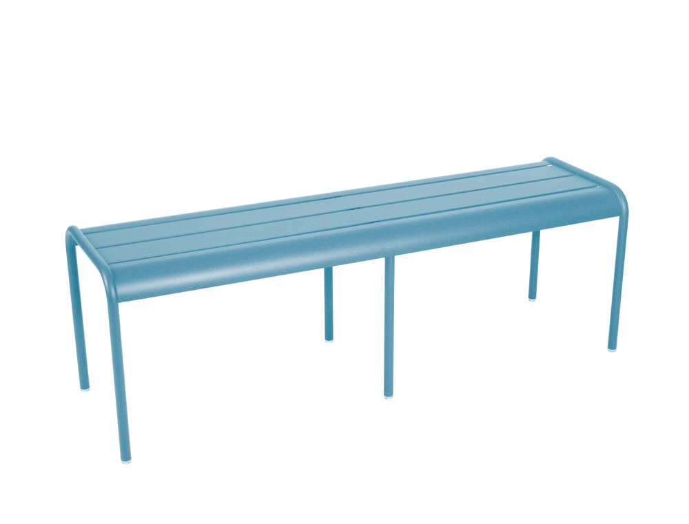 Luxembourg bench 3/4 places – Turquoise Blue