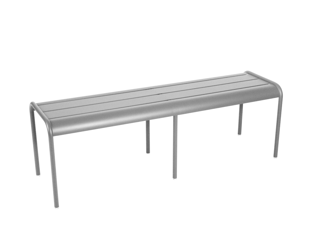 Luxembourg bench 3/4 places – Steel Grey