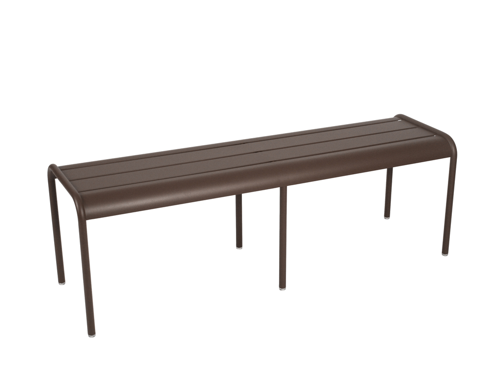 Luxembourg bench 3/4 places – Russet