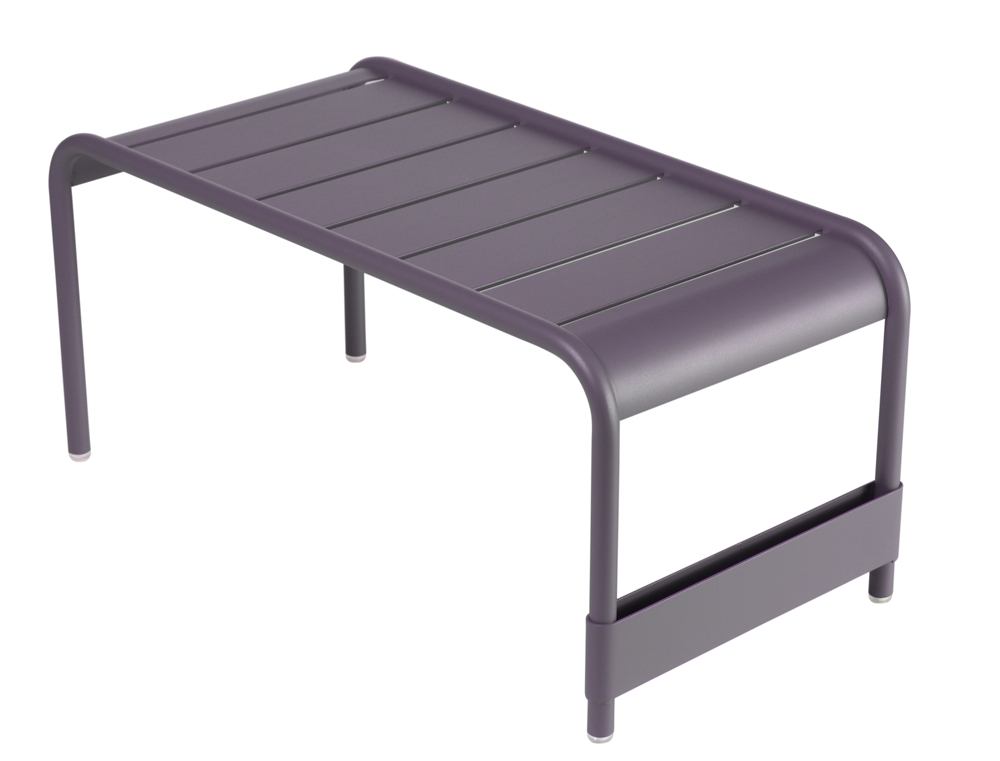 Luxembourg large low table/garden bench – Plum