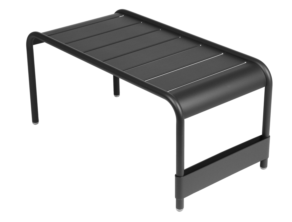 Luxembourg large low table/garden bench – Liquorice