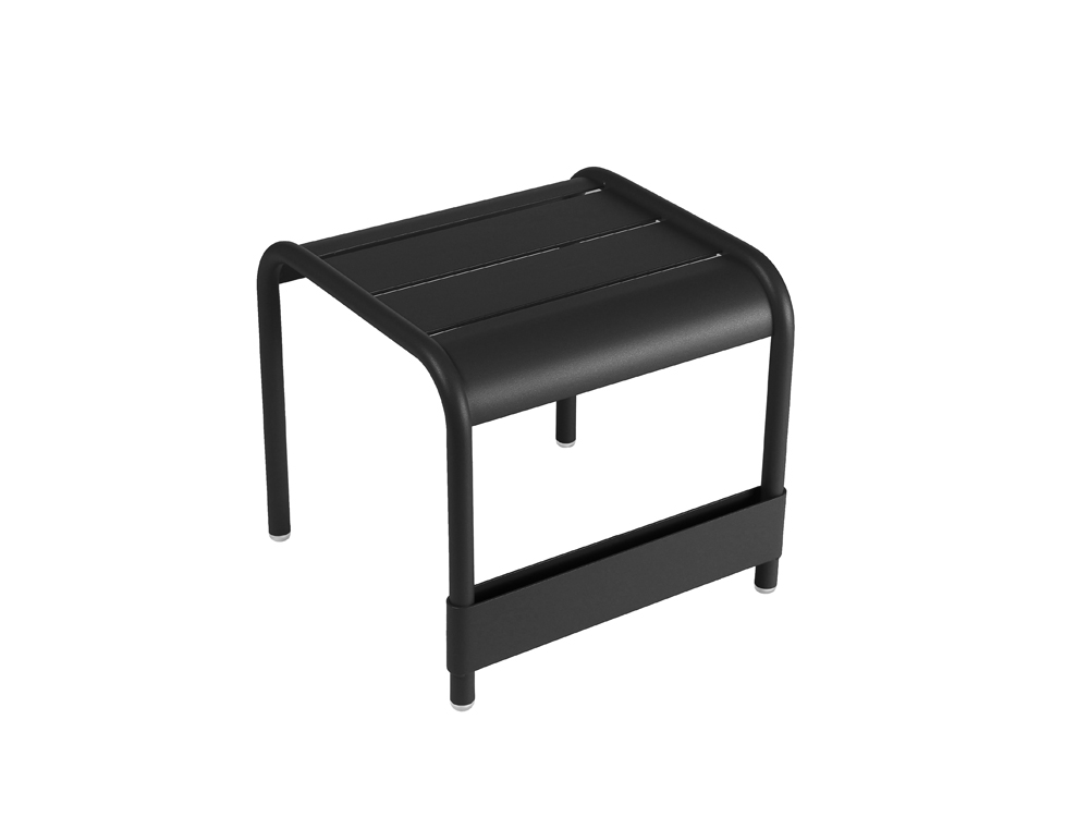 Luxembourg small low table/footrest – Liquorice