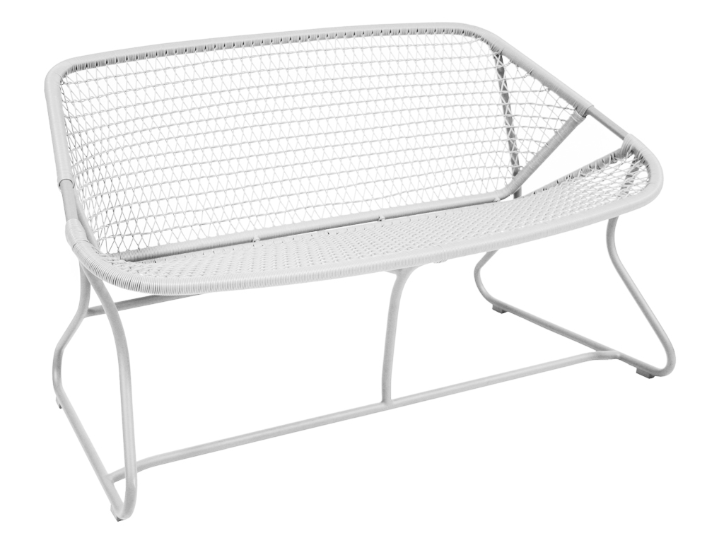 Sixties bench – Cotton White