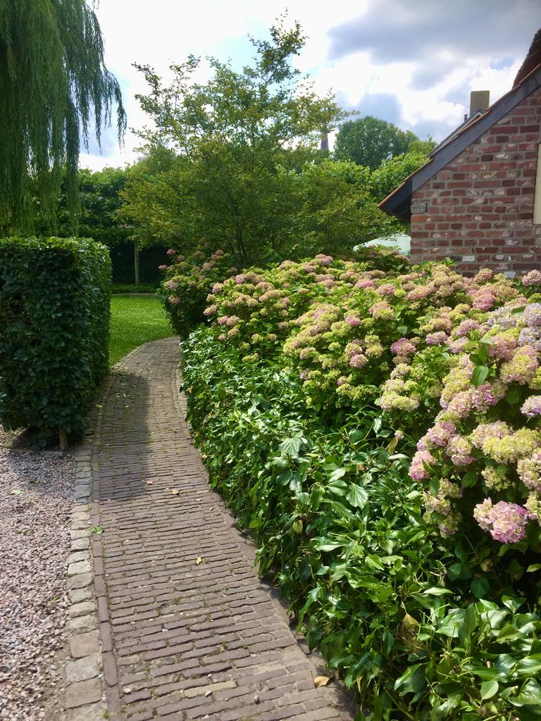 Boerderij tuin in stijl